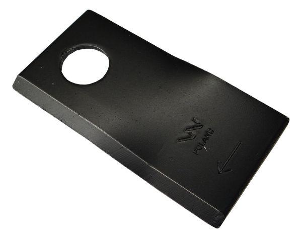 Nóż, nożyk kosiarka 98X49X3X19,5 zastosowanie Samasz BRZW (opak 12xL+12xP) WARYŃSKI ( sprzedawane po 24 )