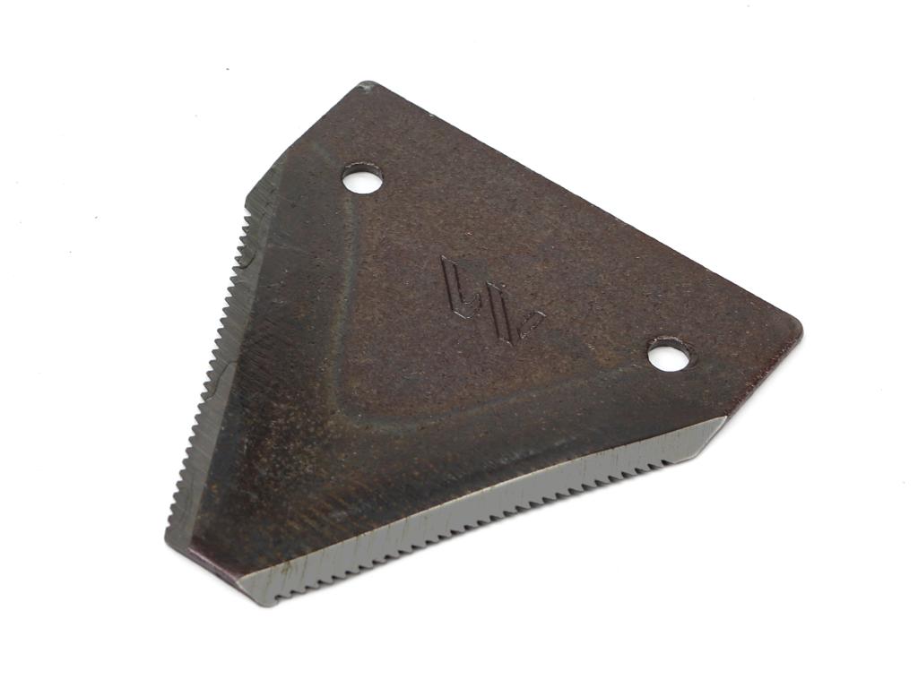 Nóż żniwny 82x76x2mm otwór 5.6 zastosowanie N336G Mörtl WARYŃSKI ( sprzedawane po 25 )