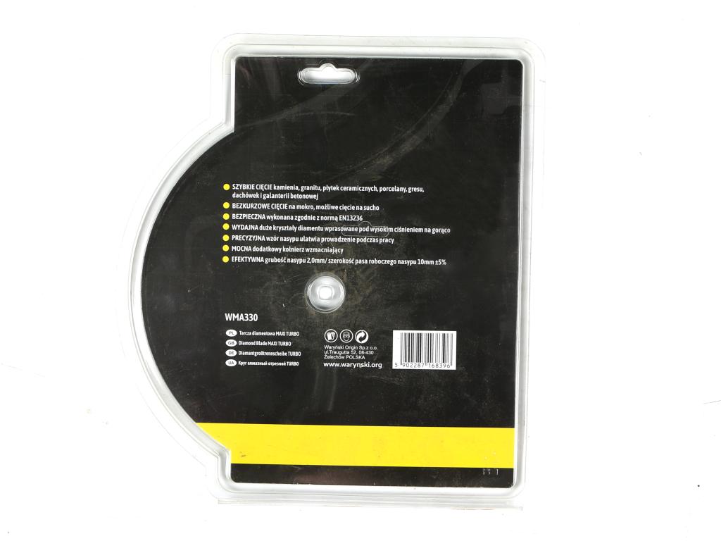 Tarcza diamentowa MAXI 230 x 22.23 mm Waryński