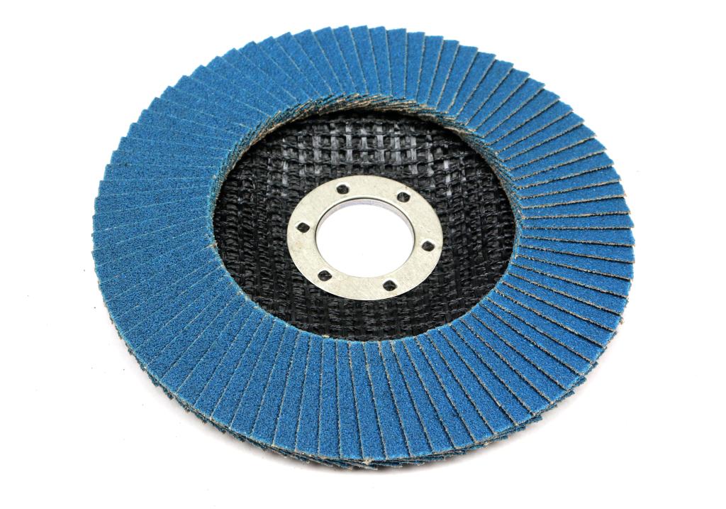 Tarcza do szlifierki 125 mm lamelkowa. cyrkonowa GR80 (sprzedawana po 10 szt.)  Waryński