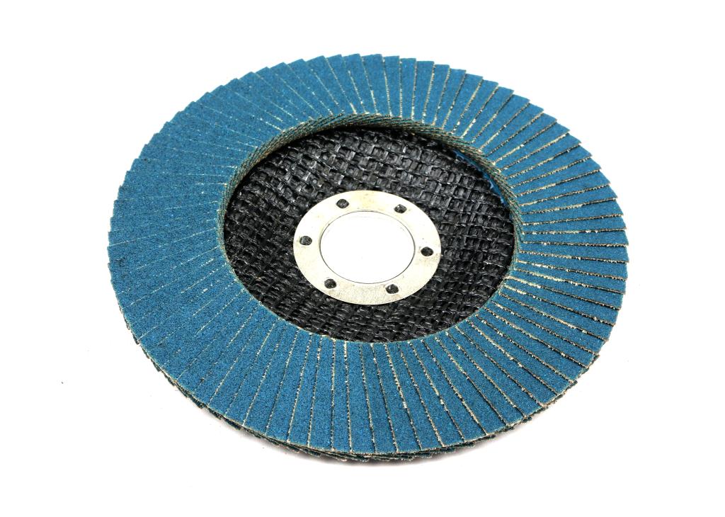 Tarcza do szlifierki 125 mm lamelkowa. cyrkonowa GR120 (sprzedawana po 10 szt.) Waryński