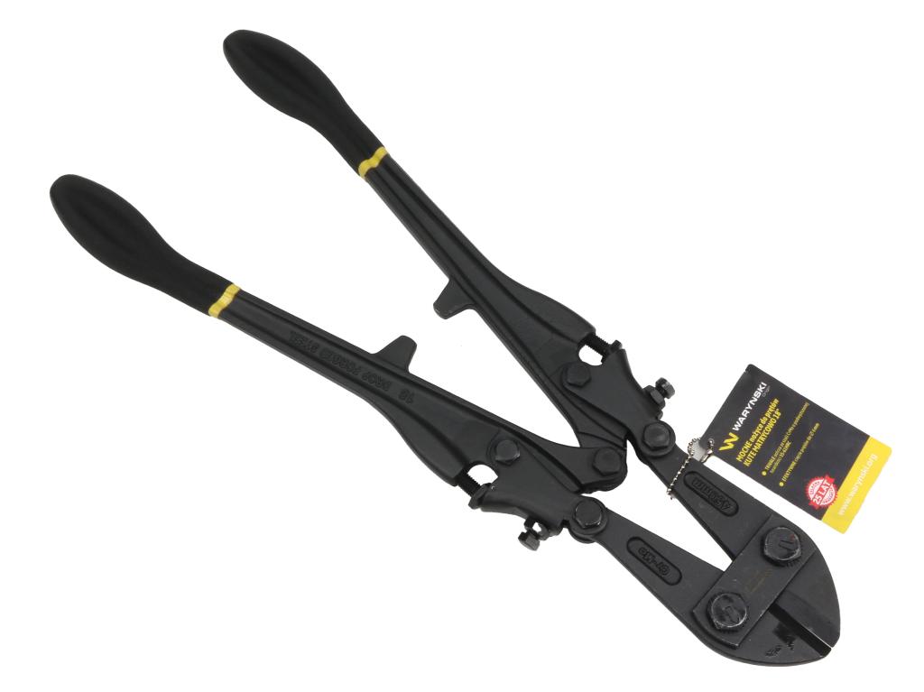Nożyce do prętów, kute 18" z ostrzami ze stali CrMo, Waryński