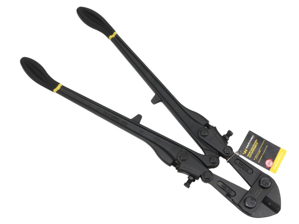 Nożyce do prętów, kute 24" z ostrzami ze stali CrMo, Waryński