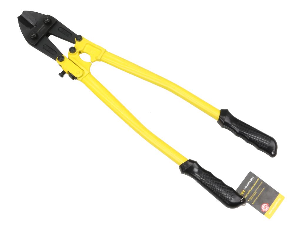 Nożyce do prętów, kute 24" kątowe z ostrzami ze stali CrMo, Waryński