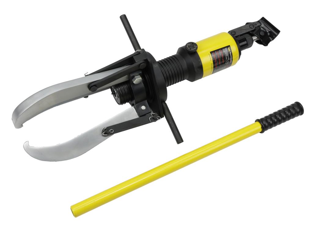 Ściągacz do łożysk, hydrauliczny 10T z zaworami bezpieczeństwa i pierścieniem zabezpieczającym, Waryński