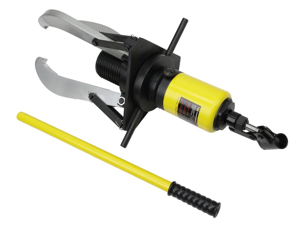 Ściągacz do łożysk, hydrauliczny 20T z zaworami bezpieczeństwa i pierścieniem zabezpieczającym, Waryński