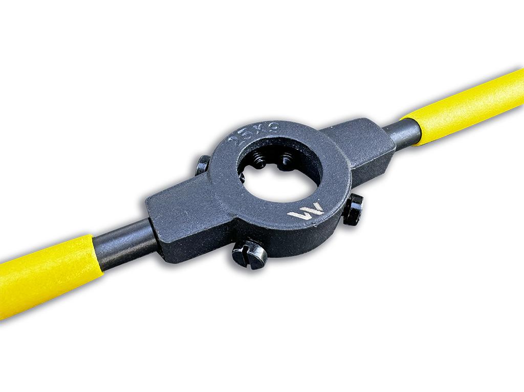 Oprawka wzmocniona pokrętło do narzynek ręcznych  25x 9mm (M7-M9) Waryński
