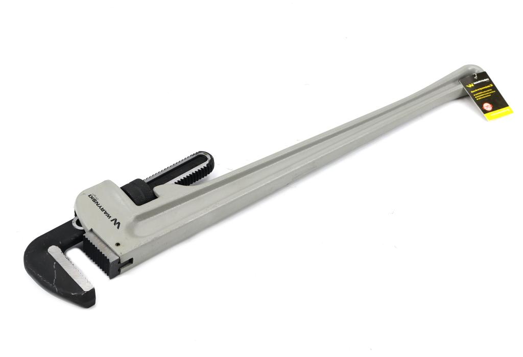 Klucz do rur typ amerykański   36" uchwyt aluminium wzmocniony szczęki CrMo max średnica Waryński