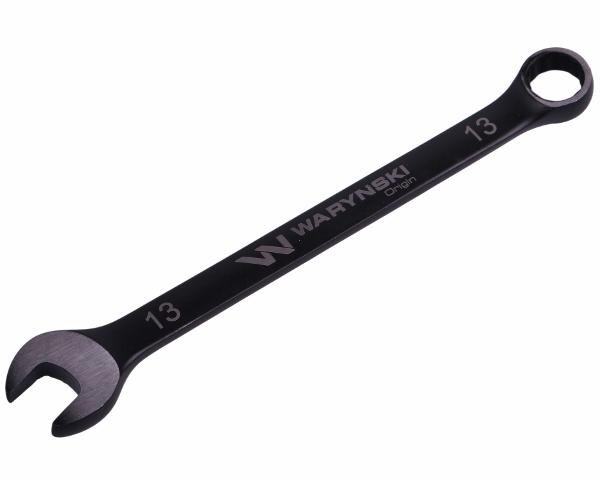 Klucz płasko-oczkowy 13 mm. CrV  standard ASME B107-2010 Waryński