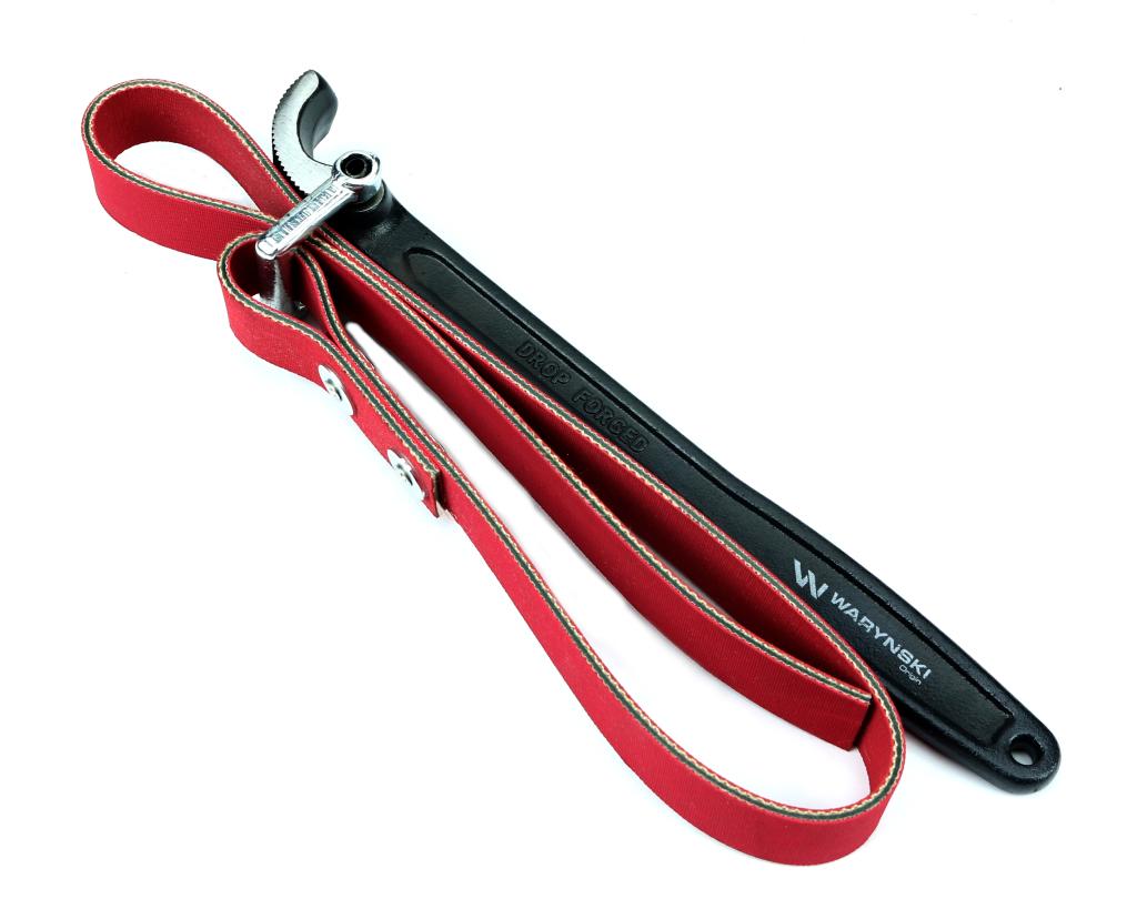 Klucz  paskowy do filtra oleju średnica max 200 mm (skórz) Waryński