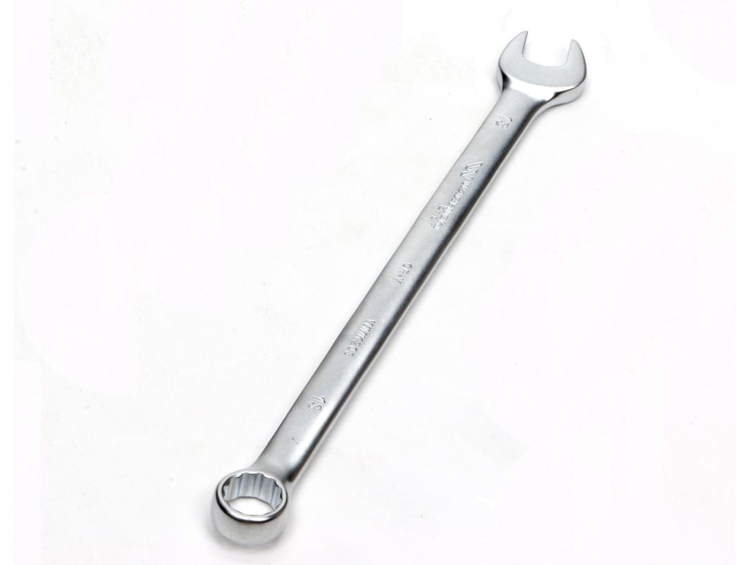 Klucz płaskooczkowy extra długi 13mm dł 205mm standard ASME B107.9M Waryński