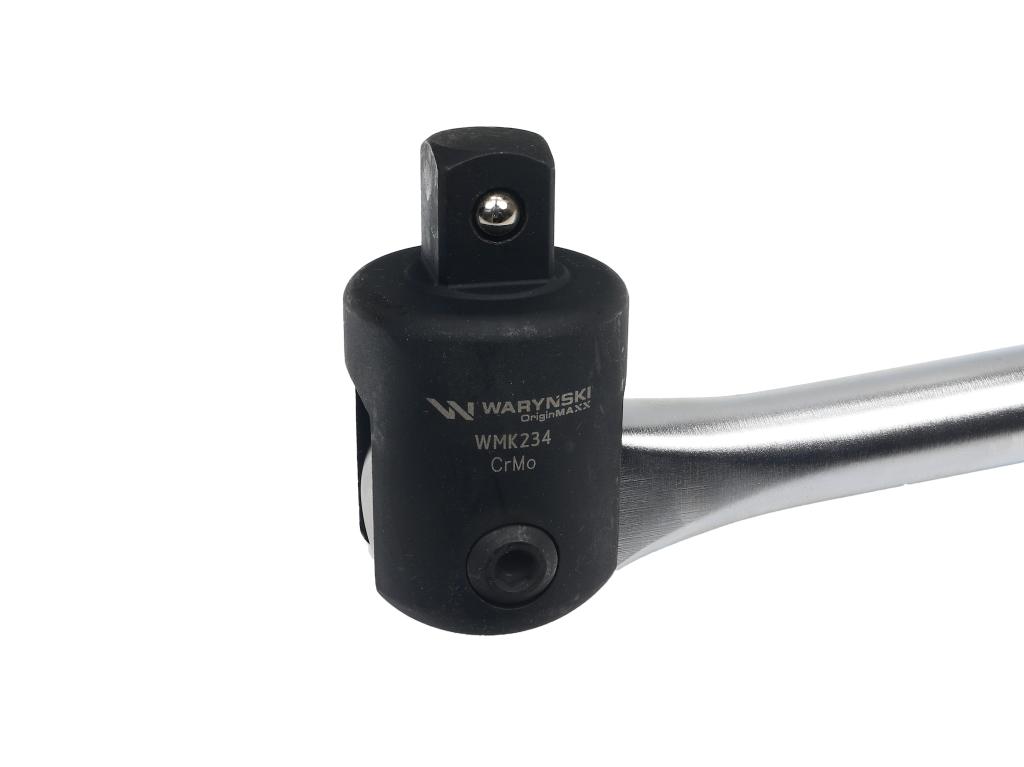 Uchwyt pokrętło, przegubowe 100cm długości do nasadek 3/4 cala, W mechanice pojazdów i maszyn,w przemyśle i pracach konstrukcyjnych, Waryński