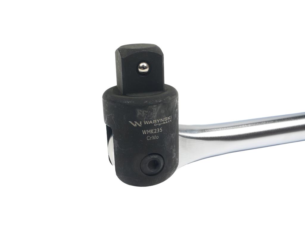 Uchwyt pokrętło, przegubowe 100cm długości do nasadek 1 cal, W mechanice pojazdów i maszyn,w przemyśle i pracach konstrukcyjnych, Waryński