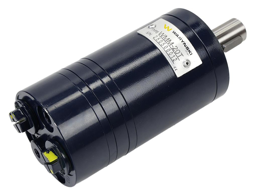 Silnik hydrauliczny orbitalny WMM 20 cm3/obr (100 bar / max.140 bar) przyłącza tylne Waryński