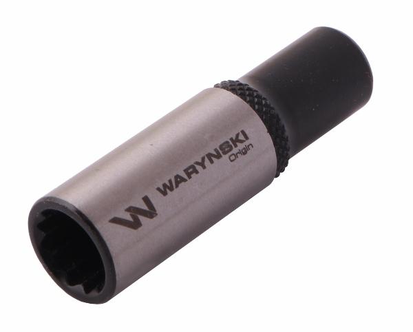 Nasadka dwunastokątna 1/4". 11 mm. długa. CrV50BV30. DIN 3124. Waryński
