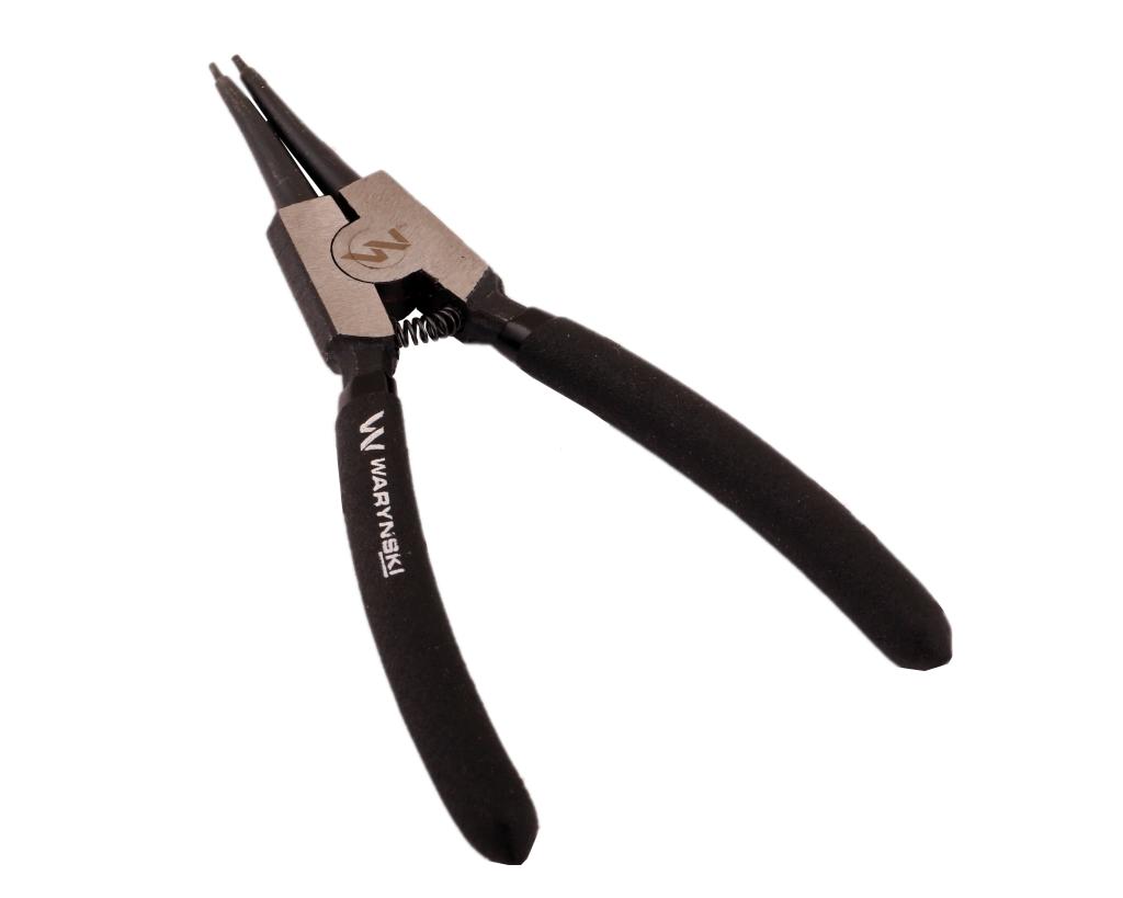 Szczypce do pierścieni osadczych segera 150 mm zewnętrzne proste Waryński
