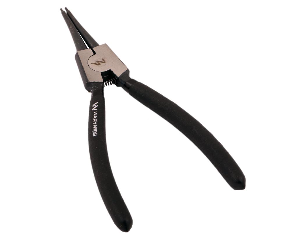 Szczypce do pierścieni osadczych 200 mm zewnętrzne proste Waryński