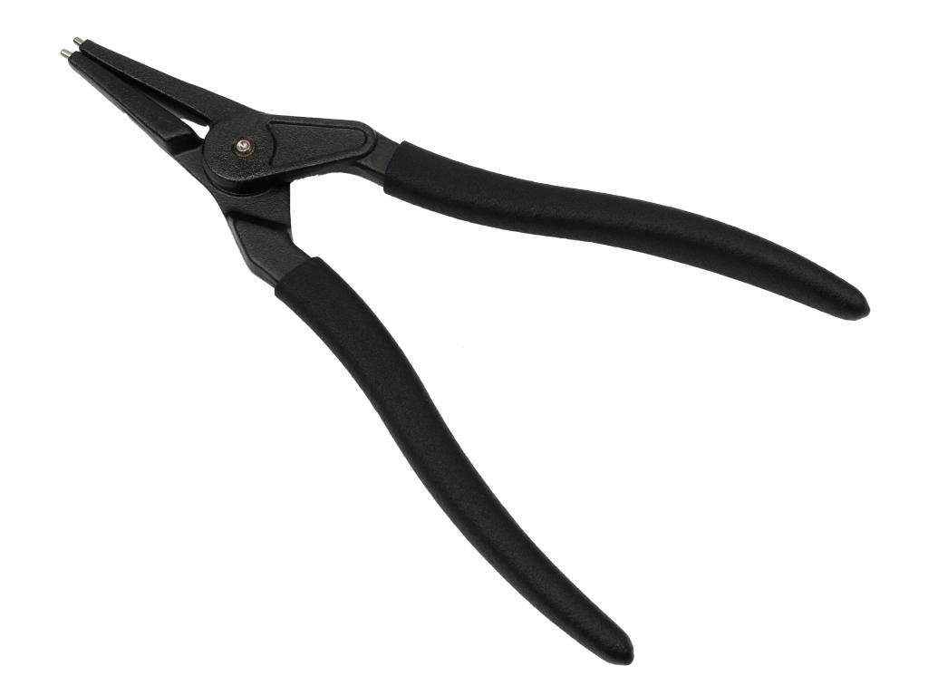 Specjalistyczne szczypce do pierścieni osadczych, 228 mm zewnętrzne proste 9", do prac w mechanice, Waryński
