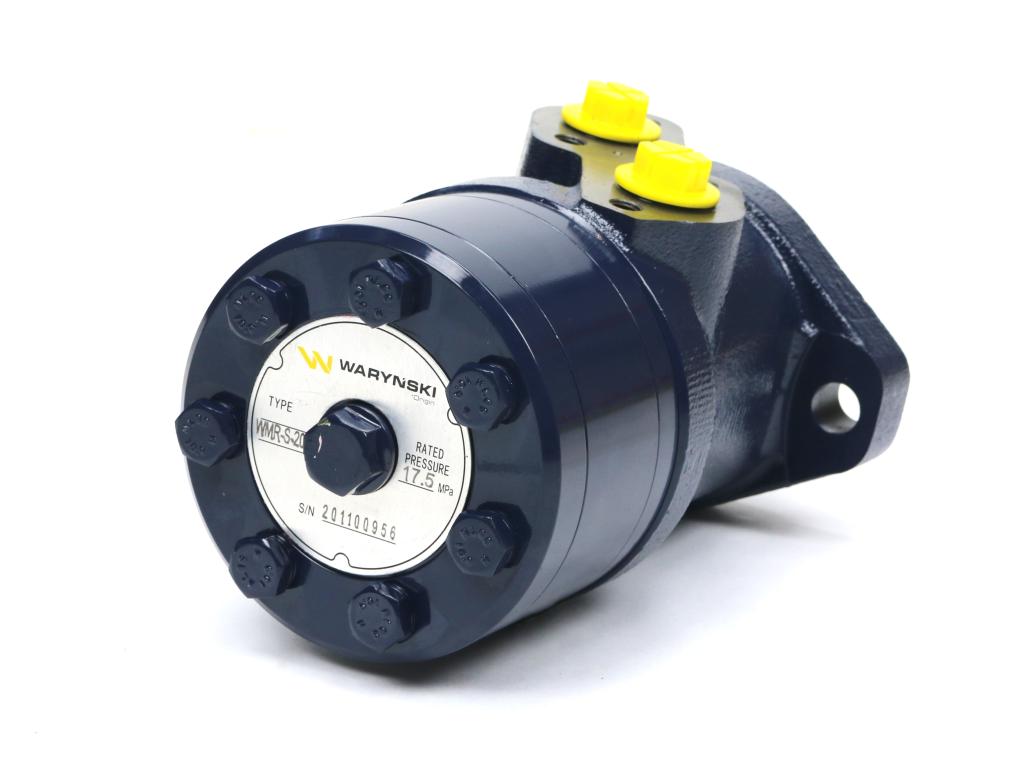 Silnik hydrauliczny orbitalny (stosowany do owijarek) wzmacniany WMR-S 200 cm3/obr (175 bar / max.200 bar) Waryński