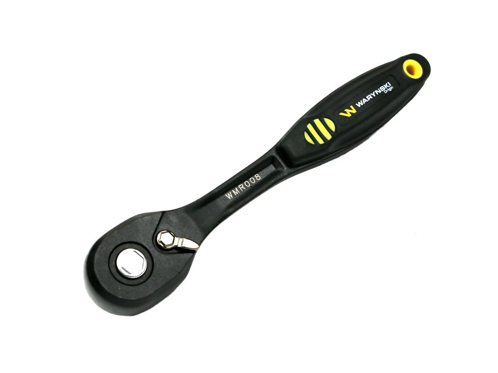 Grzechotka 1/4". 72T. odgięta. Waryński