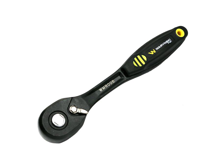 Grzechotka 1/4". 72T. odgięta. Waryński