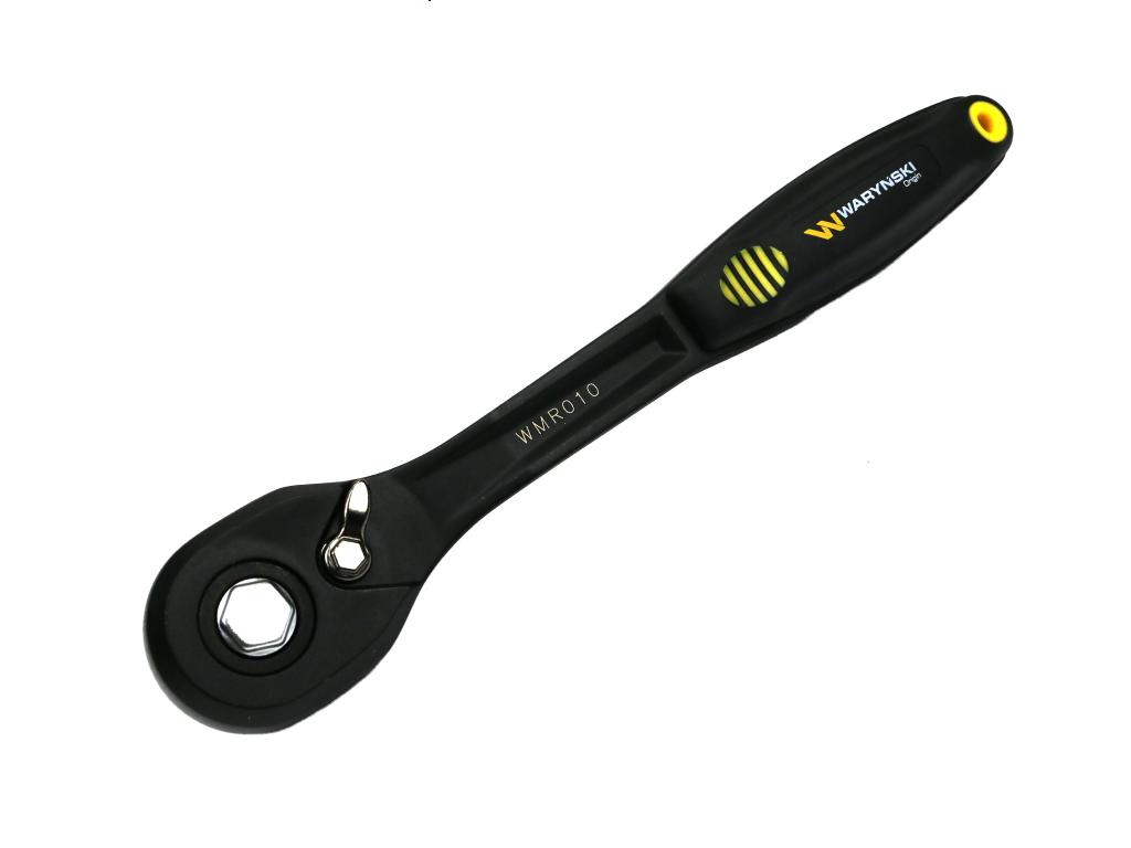 Grzechotka 1/2". 72 T. odgięta. Waryński