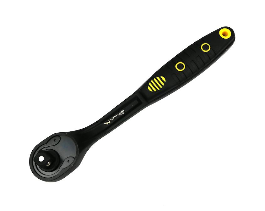 Grzechotka 1/2". 72 T. odgięta. Waryński