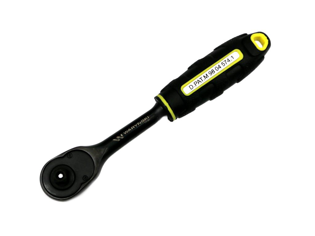 Grzechotka 1/4". 72 T. o zwiększonej odporności. Waryński