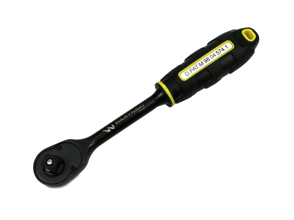 Grzechotka 3/8". 72 T. o zwiększonej odporności. Waryński