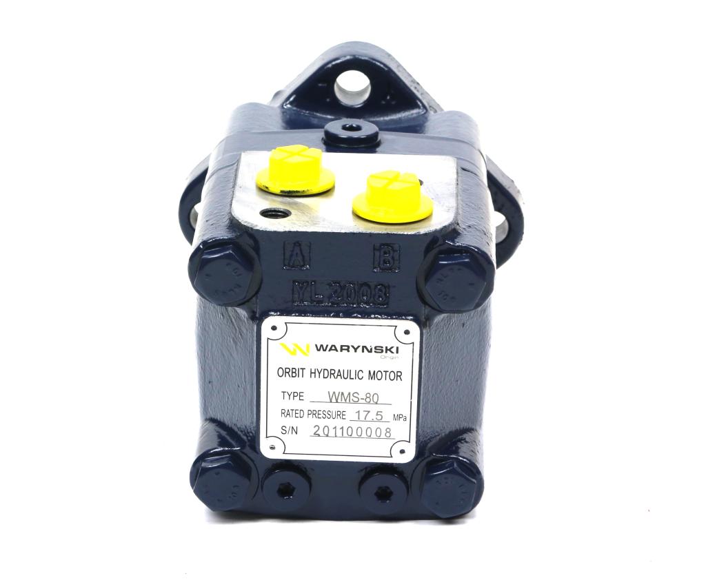 Silnik hydrauliczny orbitalny WMS 80 cm3/obr (175 bar / max.225 bar) Waryński