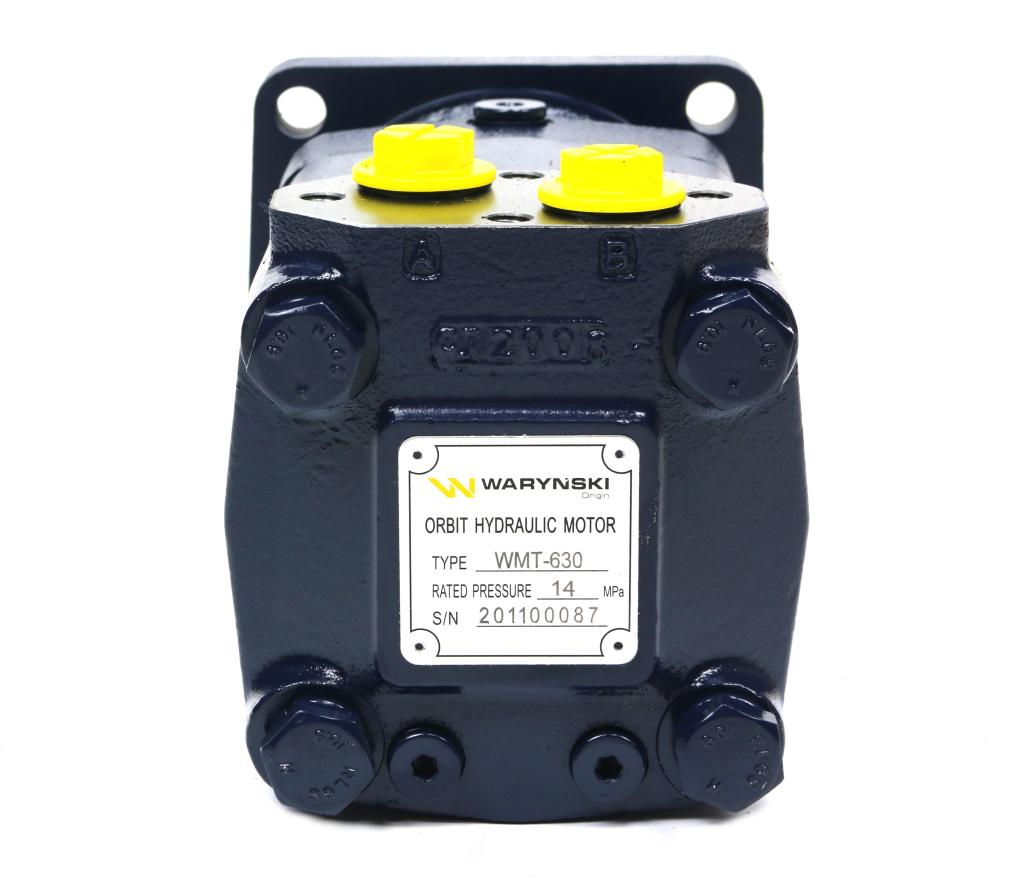 Silnik hydrauliczny orbitalny WMT 630 cm3/obr (140 bar / max.190 bar) Waryński