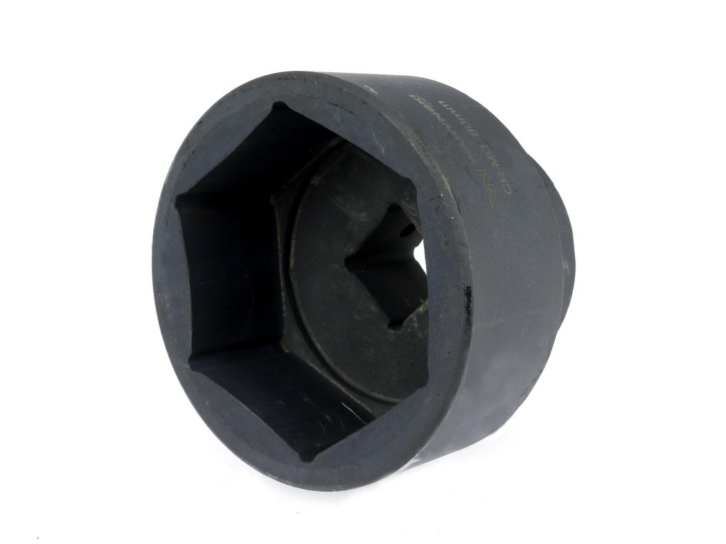 Nasadka udarowa 1" sześciokątna 80mm Waryński