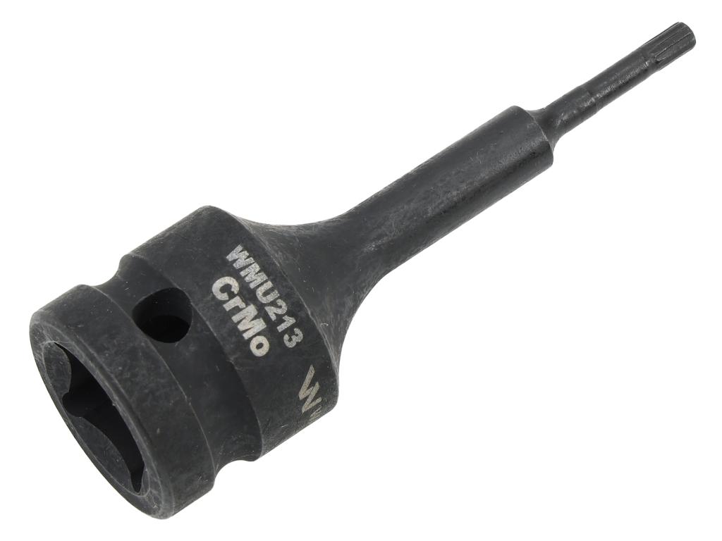 Nasadka udarowa 1/2", bit spline M4 ze stali CrMo, Waryński