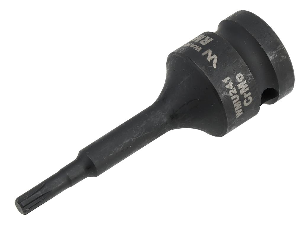 Nasadka udarowa 1/2", bit spline M5 ze stali CrMo, Waryński