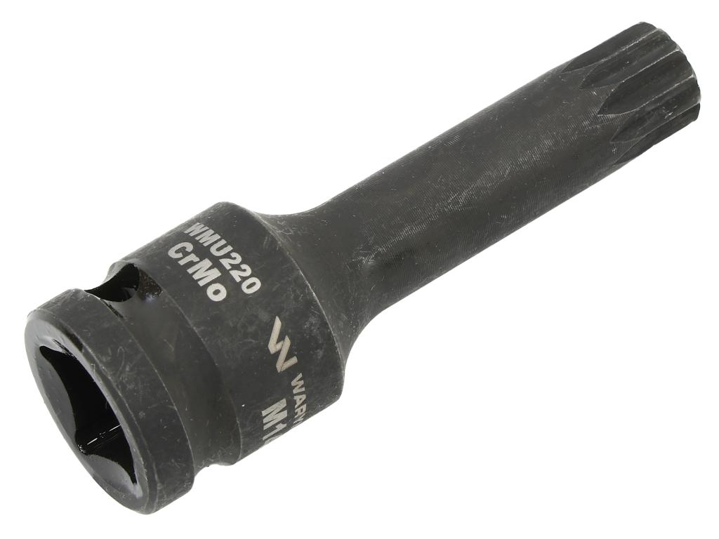 Nasadka udarowa 1/2", bit spline M14 ze stali CrMo, Waryński