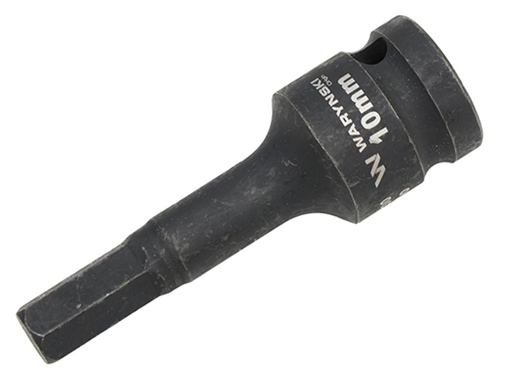 Nasadka udarowa 1/2", imbusowa 10mm hex H10 ze stali CrMo, Waryński