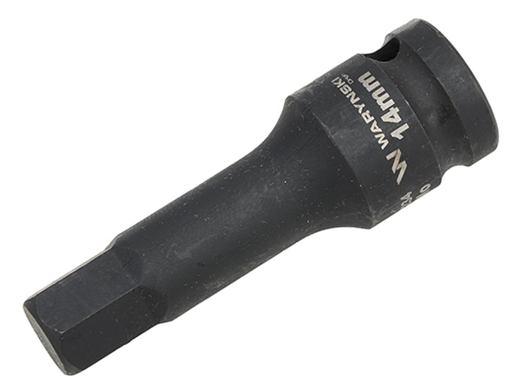 Nasadka udarowa 1/2", imbusowa 14mm hex H14 ze stali CrMo, Waryński