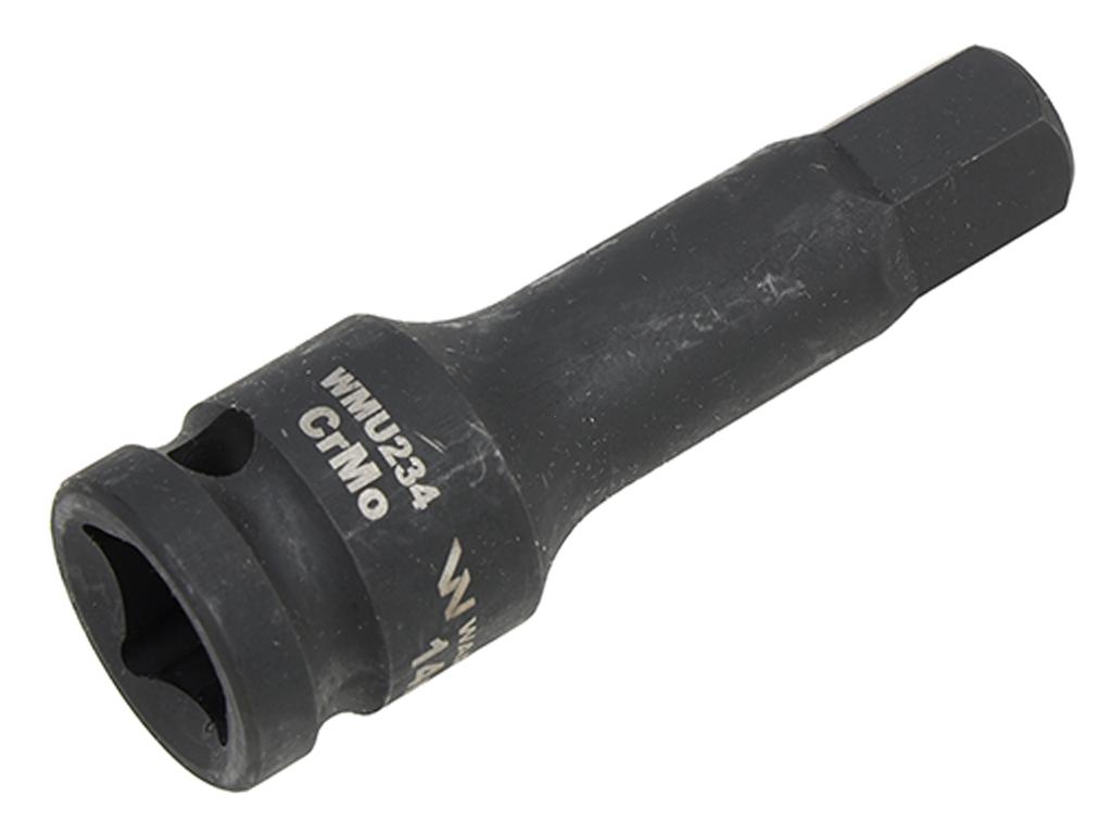 Nasadka udarowa 1/2", imbusowa 14mm hex H14 ze stali CrMo, Waryński