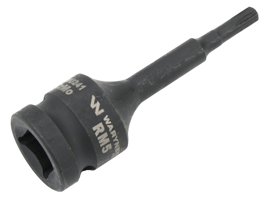 Nasadka udarowa, 1/2" ribe RM5 ze stali CrMo, Waryński