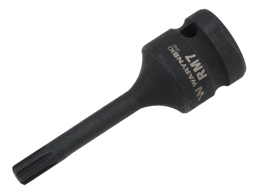 Nasadka udarowa, 1/2" ribe RM7 ze stali CrMo, Waryński