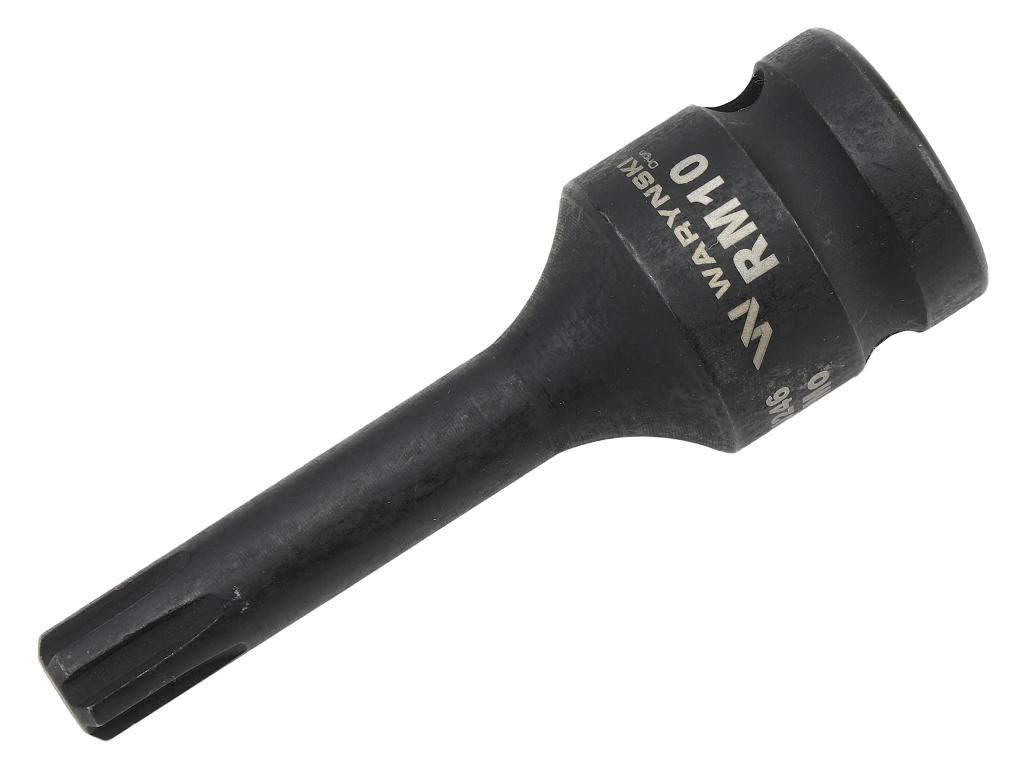 Nasadka udarowa, 1/2" ribe RM10 ze stali CrMo, Waryński
