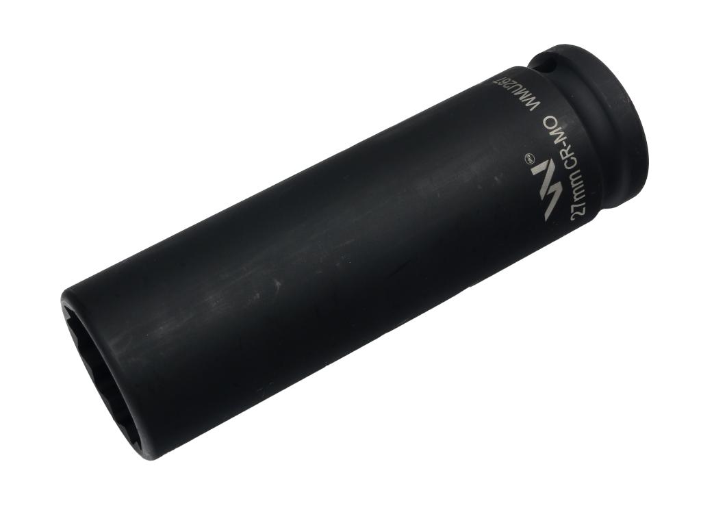 Nasadka udarowa 3/4" dwunastokątnaze stali CrMo 27mm bardzo długa D120 SLIM Waryński