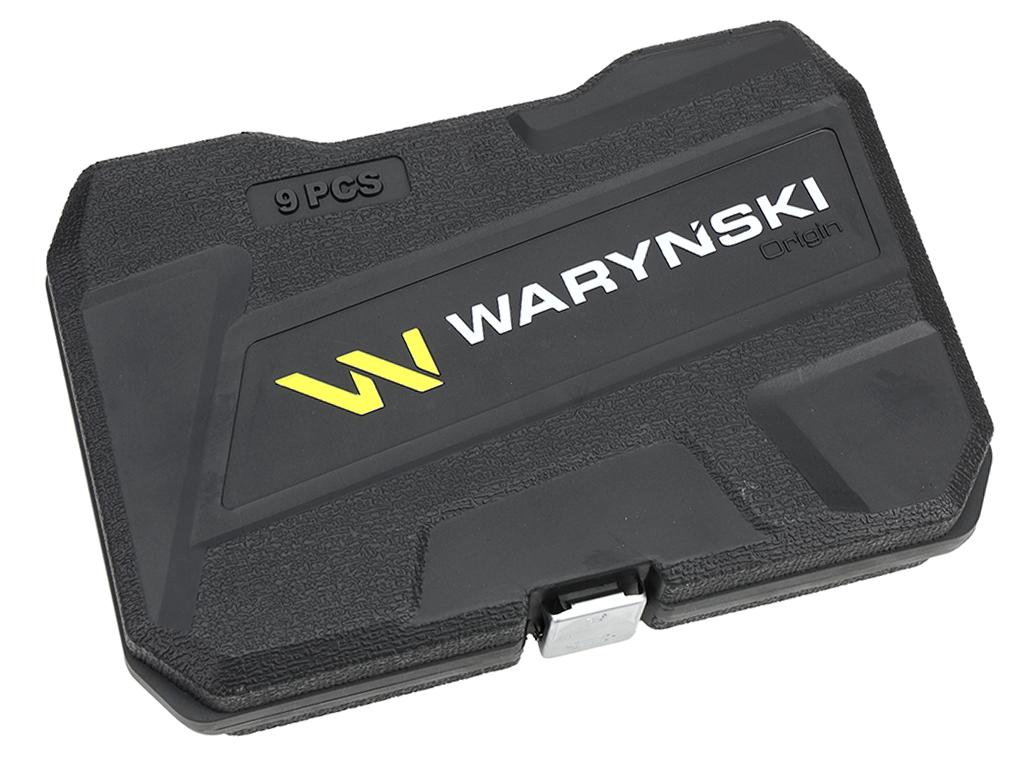 Zestaw nasadek udarowych 1/2 imbusowych ze stali CrMo H4-H19 HEX 9 el Waryński