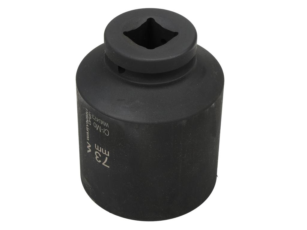 Nasadka udarowa, sześciokątna 1" bardzo długa 73mm CrMo d.125mm, Waryński