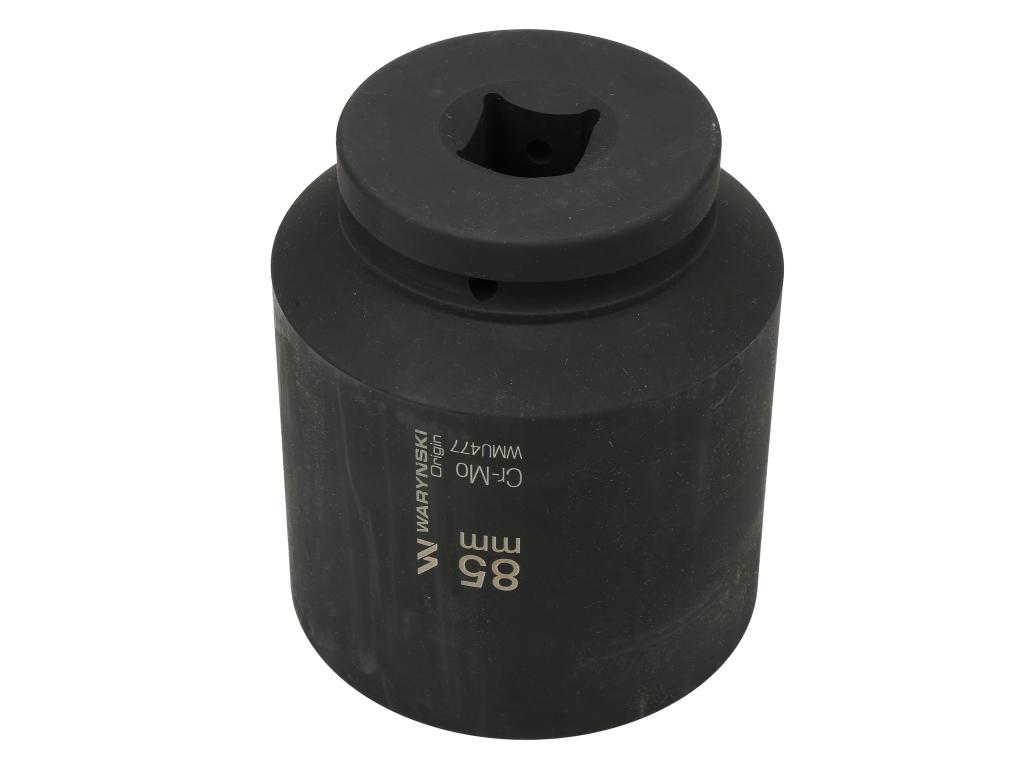 Nasadka udarowa, sześciokątna 1" bardzo długa 85mm CrMo d.135mm, Waryński