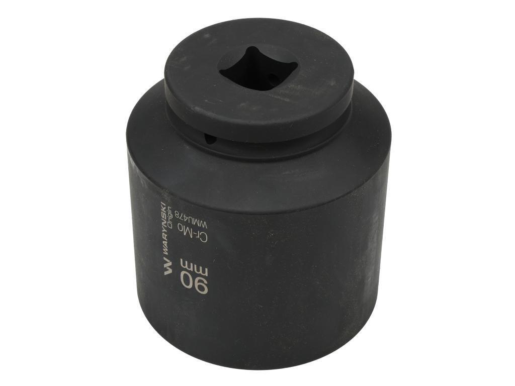Nasadka udarowa, sześciokątna 1" bardzo długa 90mm CrMo d.135mm, Waryński