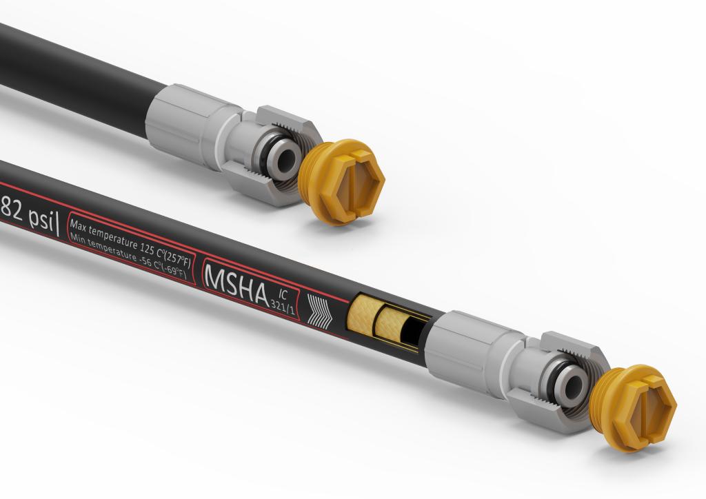 Przewód hydrauliczny gładki POWER-PLUS 385 bar DN10-2SN L-3000mm AA M20x1.5 proste 38.5MPa Waryński