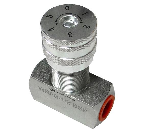 Zawór dławiący WRFB 90 1/2"BSP Waryński