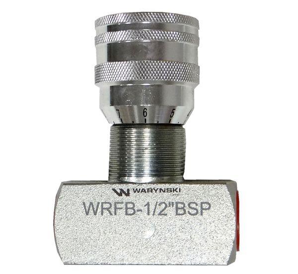 Zawór dławiący WRFB 90 1/2"BSP Waryński