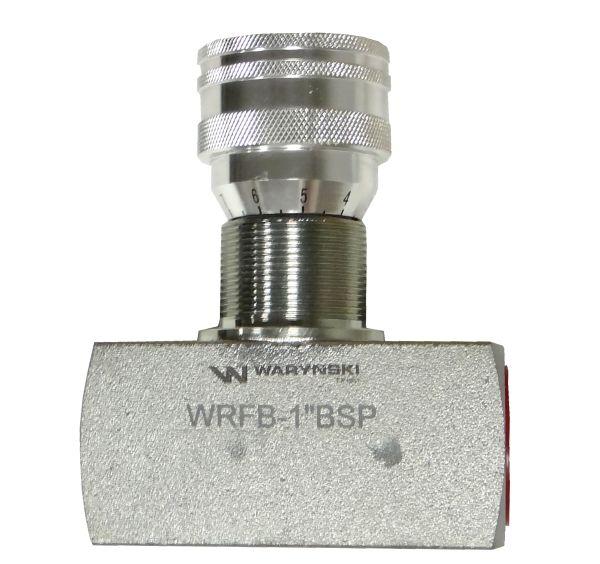 Zawór dławiący WRFB 90 1"BSP Waryński
